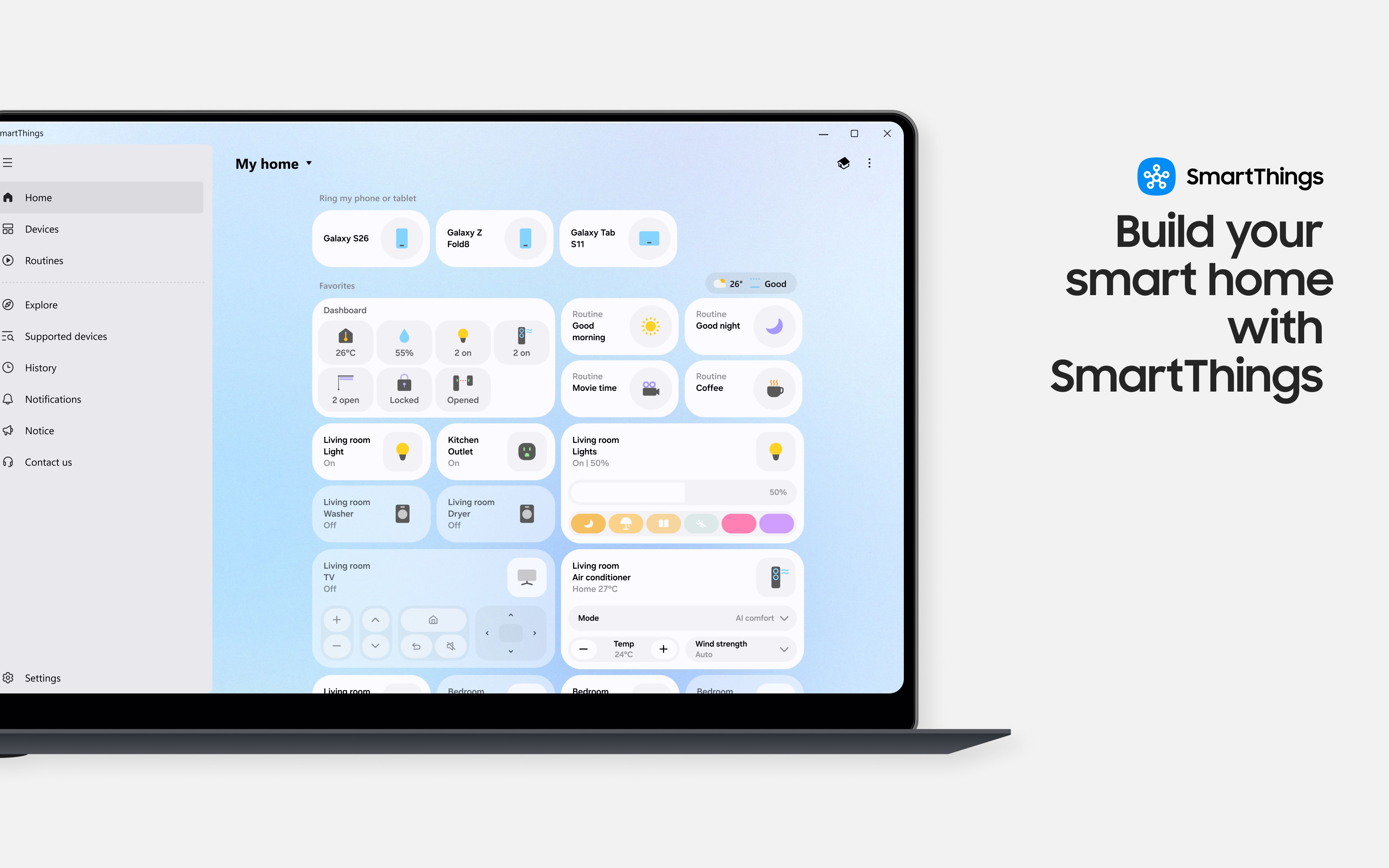 SmartThings screenshot