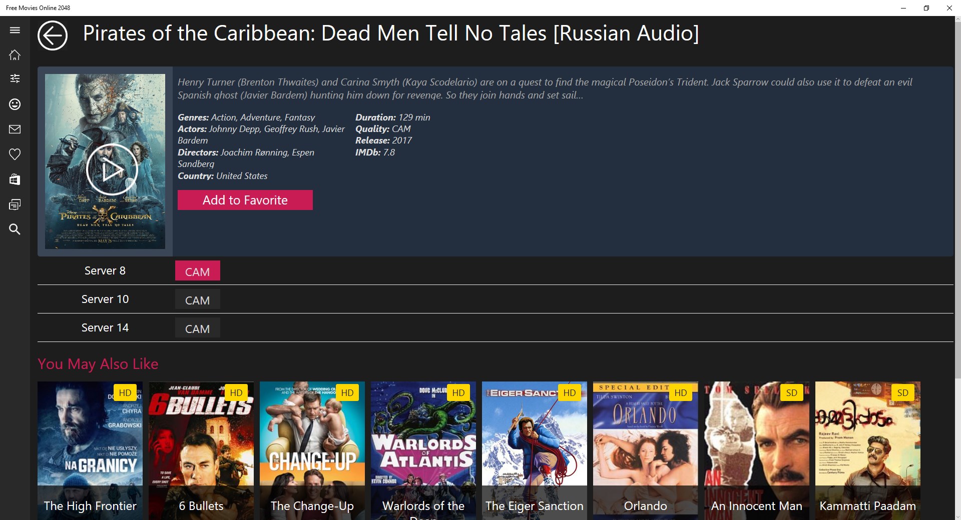 Free Movies Online 2048 Pro for Windows 10