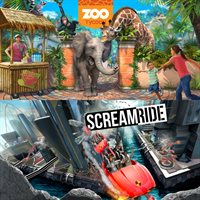 Pack ludique Zoo Tycoon et ScreamRide