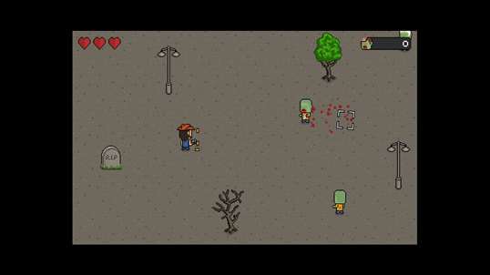 Zombie Shooter 8 bit screenshot 2