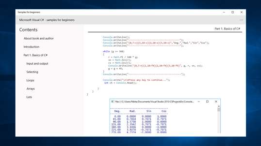 Microsoft Visual C# for beginners screenshot 3