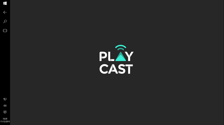 Screenshot: Playcast