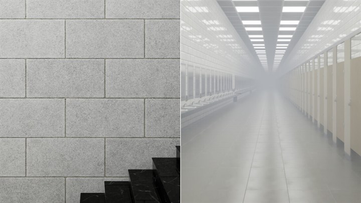 The Stairwell + THE BATHROOMS