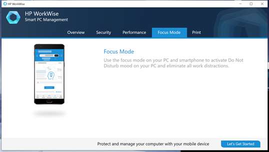 HP WorkWise screenshot 1