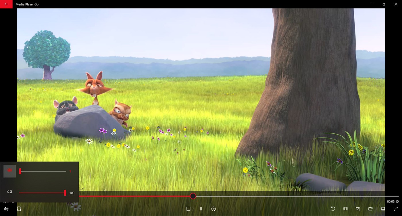 #5. Media Player Go (Windows) 由: Tushar Koshti