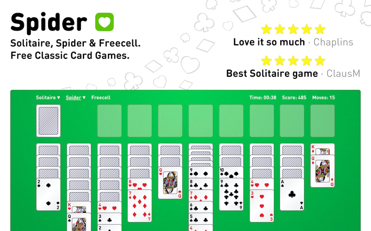 Spider Solitaire - Spider Card Games