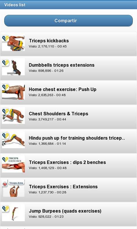 Gym routines Screenshots 2