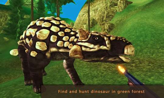 Wild Dinosaur Hunting 3D: Jurassic War screenshot 1