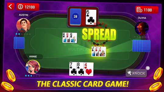 Tonk Card Game screenshot 1