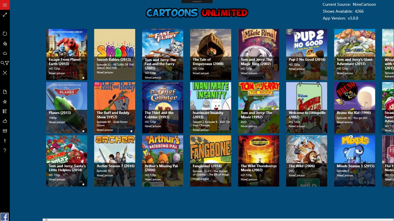 Cartoons Unlimited for Windows 10