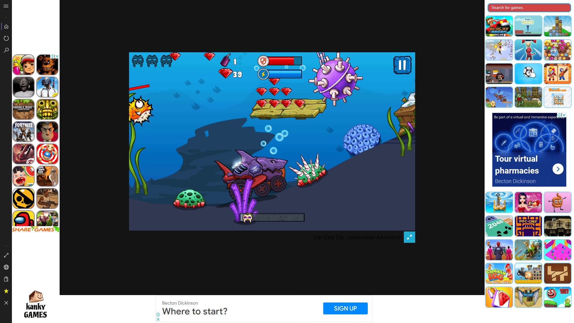 Obrázek 5 Car Eats Car Underwater Adventure windows