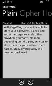 CryptMug! screenshot 2