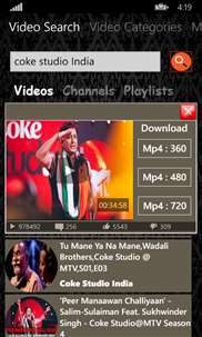 Vidpro Video Music Downloader screenshot 3