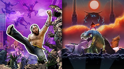Pacote Kinect: Kung-Fu & Air Guitar Warrior
