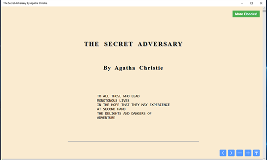The Secret Adversary by Agatha Christie screenshot 1