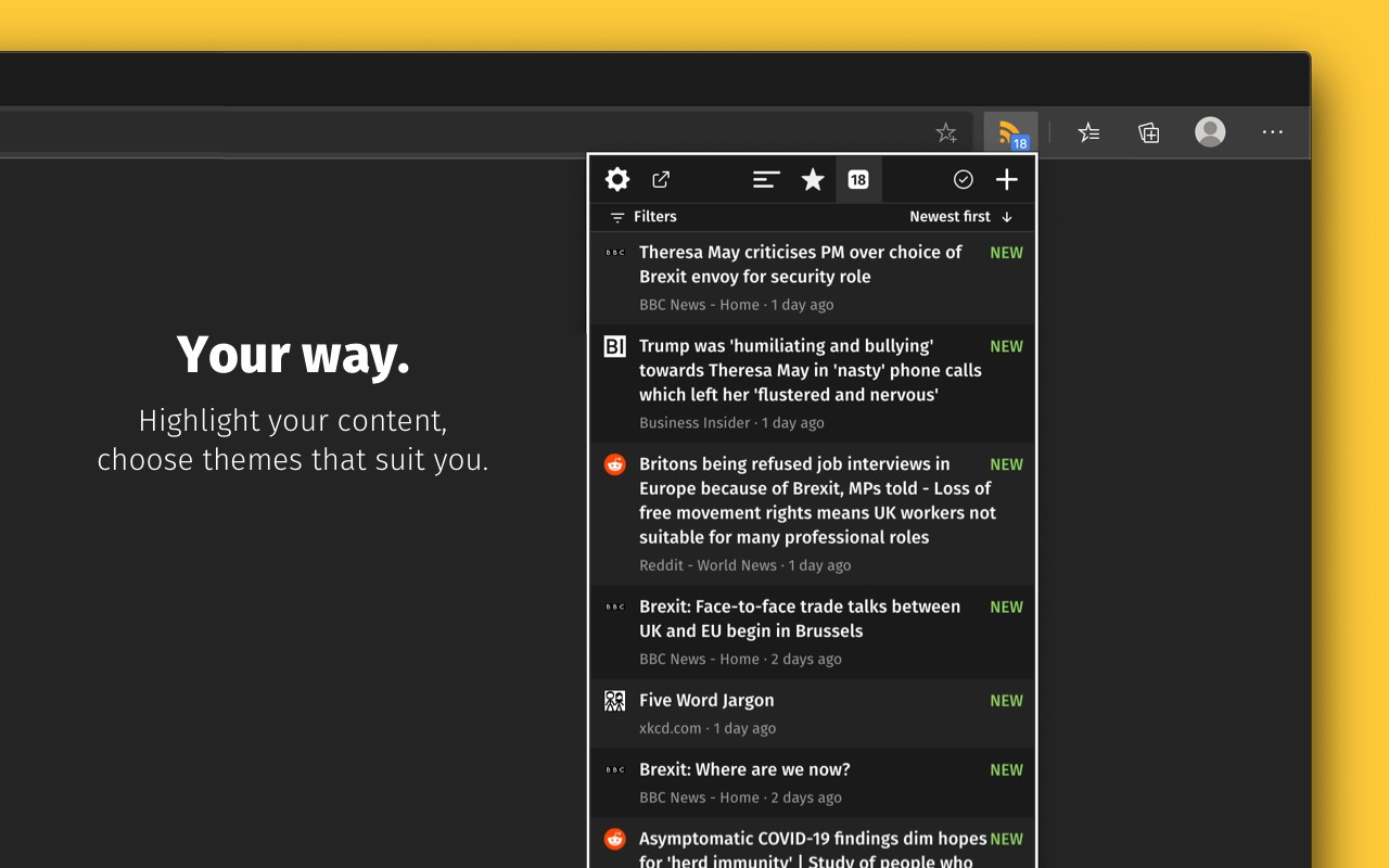 Feeder - RSS Feed Reader