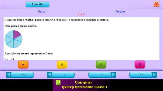 QVprep Lite Matemática Classe 1 screenshot 5