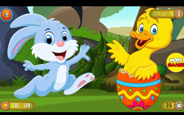 Easter Hidden Stars Game