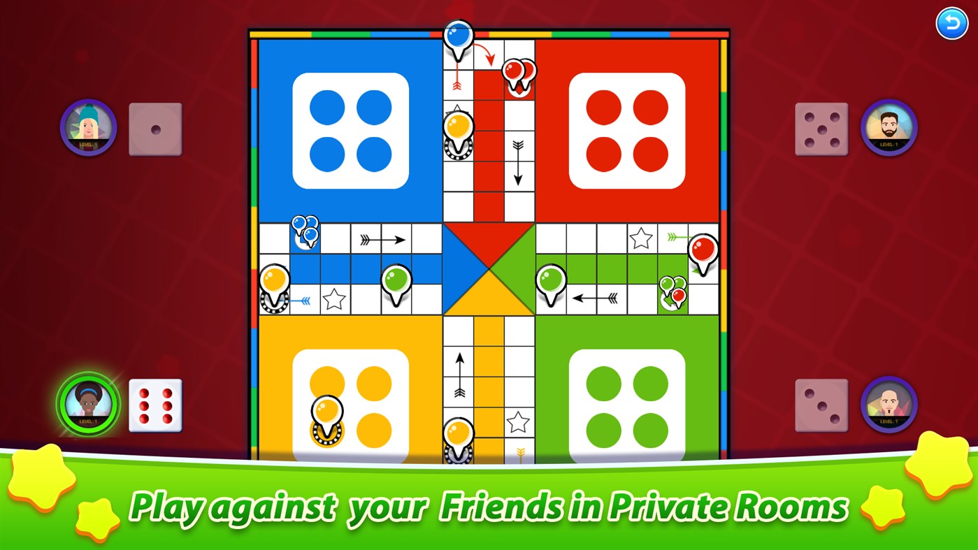 #4. Ludo Stars! (Windows) 由: Card Guru Game Studios