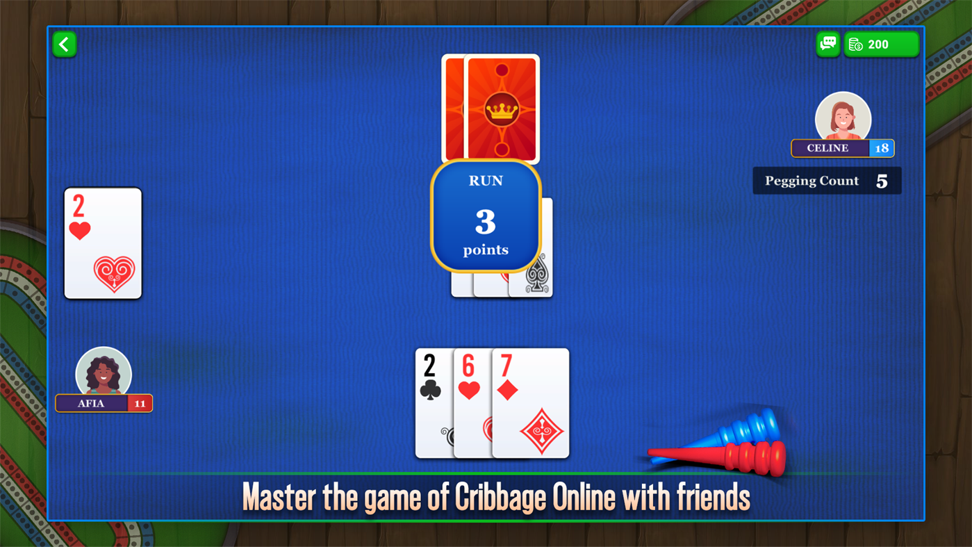 #4. Cribbage Card Game (Windows) 由: Pocket Game Card lab