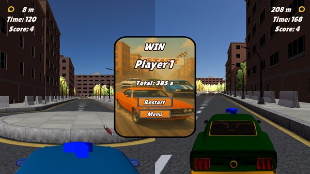 Nitro Car Race - Two Player Xbox & Windows screenshot 1