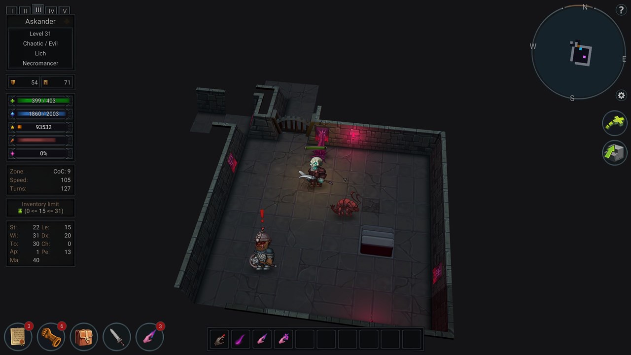 Ultimate ADOM - Caverns of Chaos screenshot 1