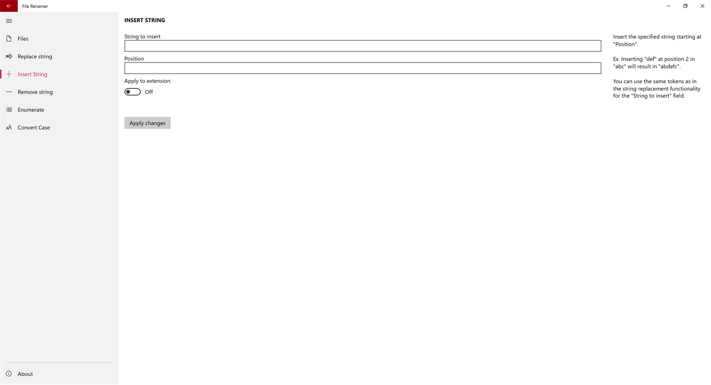 #3. File Renamer (Windows) By: Aftnet