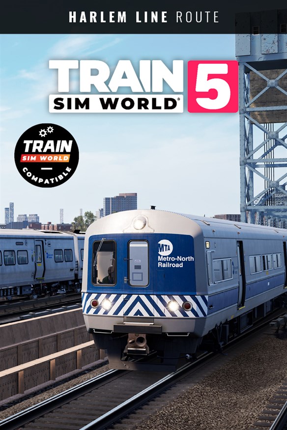 Train Sim World 5: Harlem Line: Grand Central Terminal - North White Plains Xbox Series X|S and Xbox One cover art