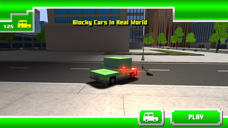 Blocky Cars In Real World - PC - (Windows)