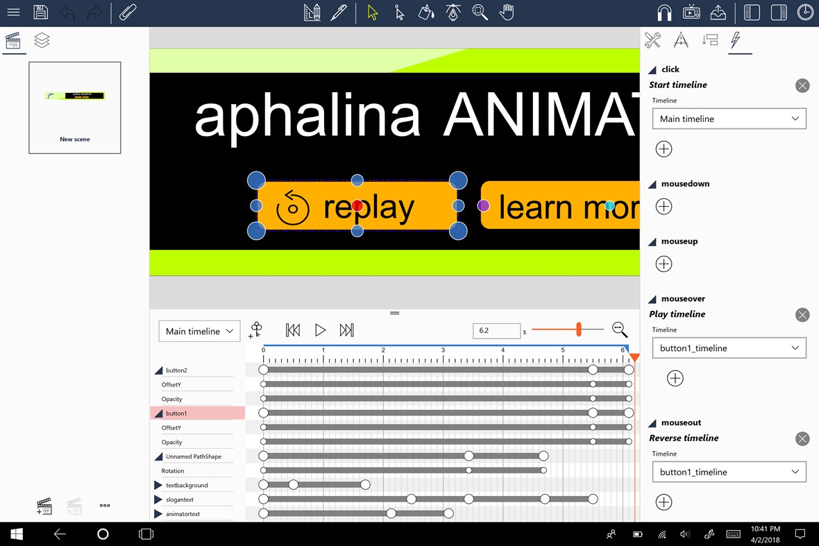 #5. Aphalina Animation & Banner Maker (Windows) Ved: Aphalina