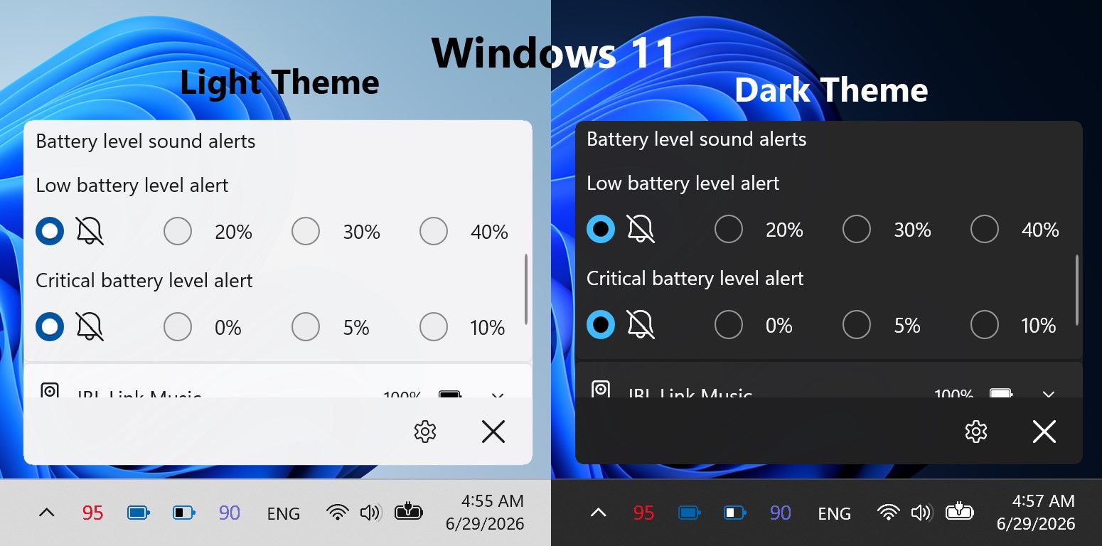 Bluetooth Battery Level screenshot
