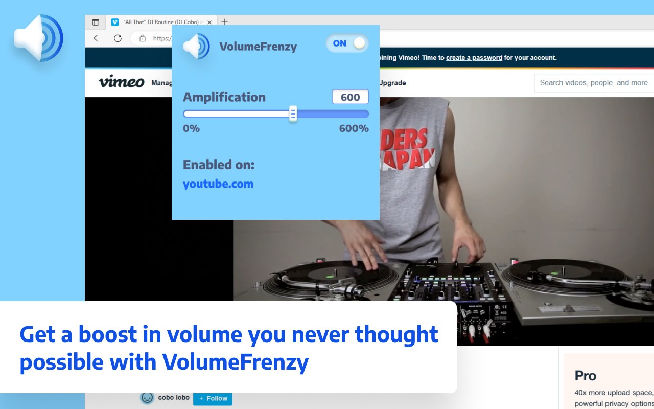 Volume Frenzy