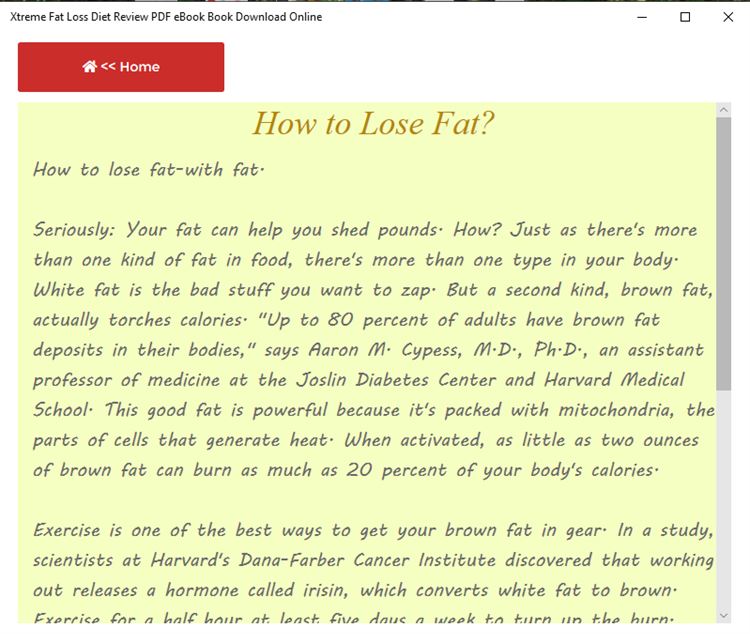 【图】Xtreme Fat Loss Diet Review PDF eBook Book Download Online(截图3)