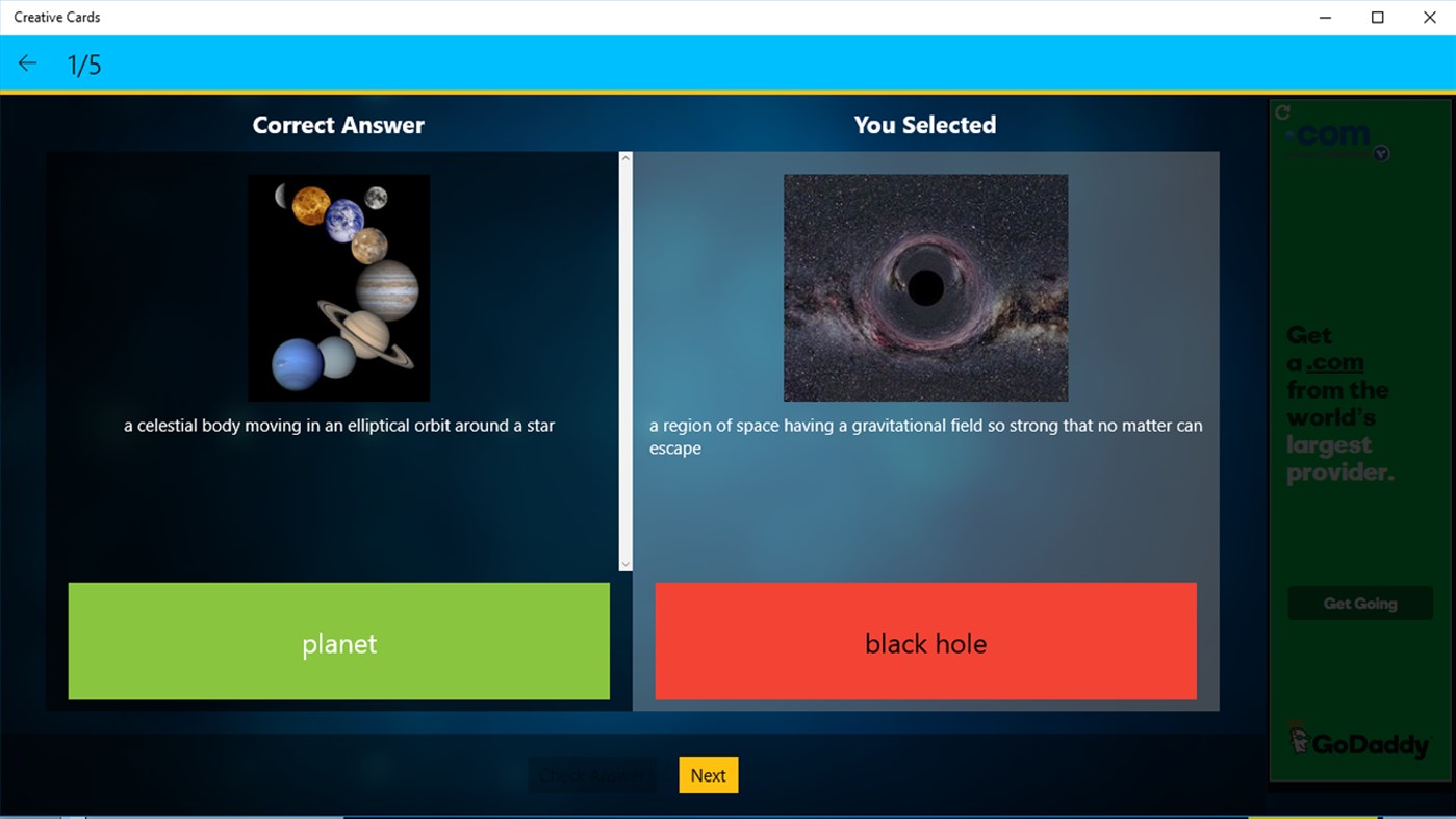 #5. Creative Cards (Windows) 由: MvsLogic