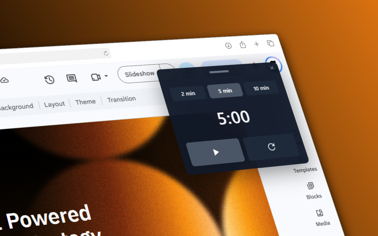 Floating Timer