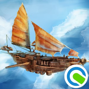 Flying Pirate Ship 3D