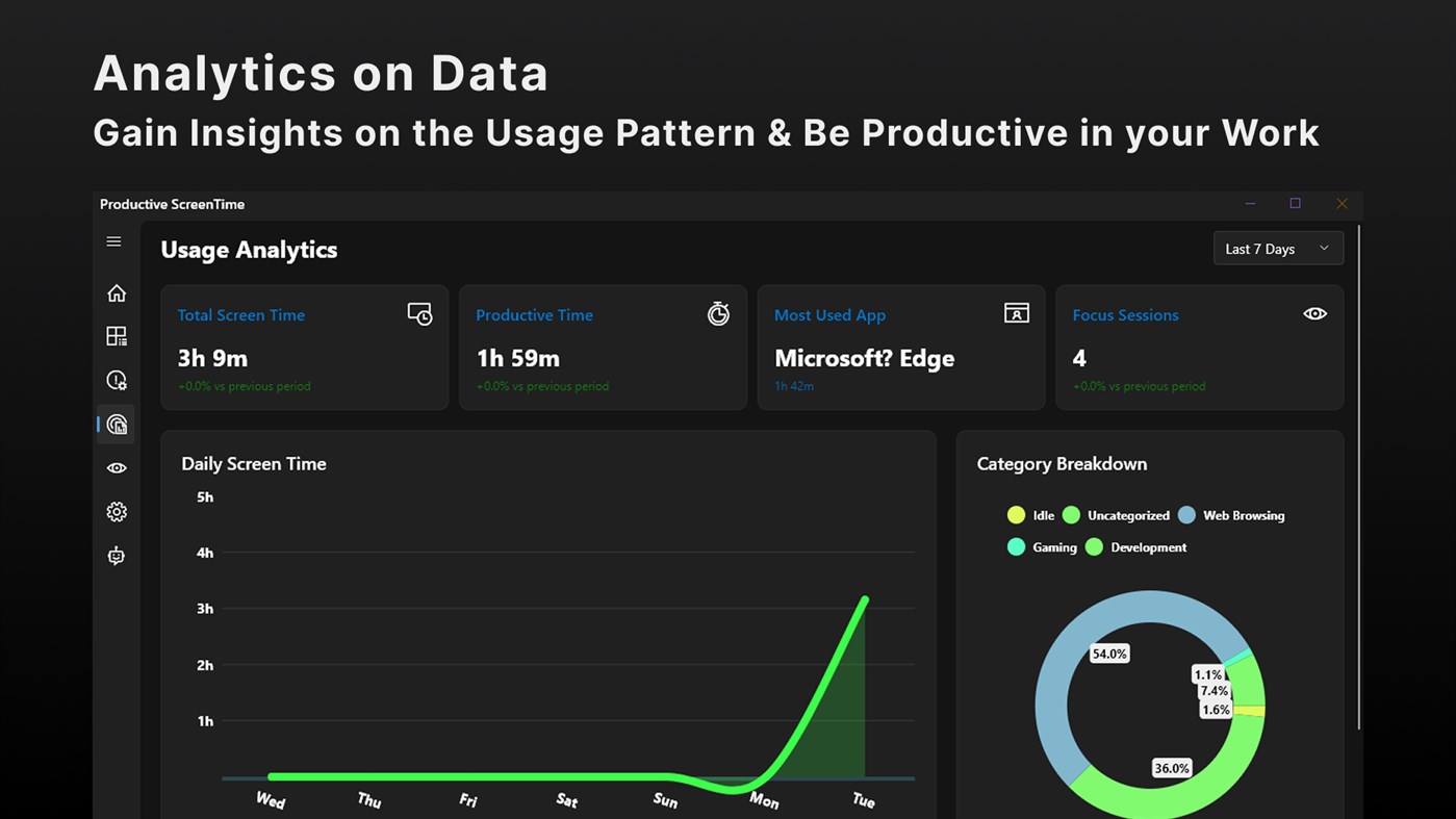 #5. TimeMark - Track Screen Time & App Usage (Windows) Av: Harmanita
