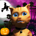 Halloween Cat Theme Park 3D