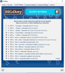 Holdkey software screenshot 3