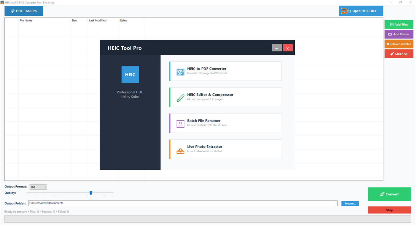 #1. HEIC to JPG PNG Converter Pro (Windows) By: Silamia2025