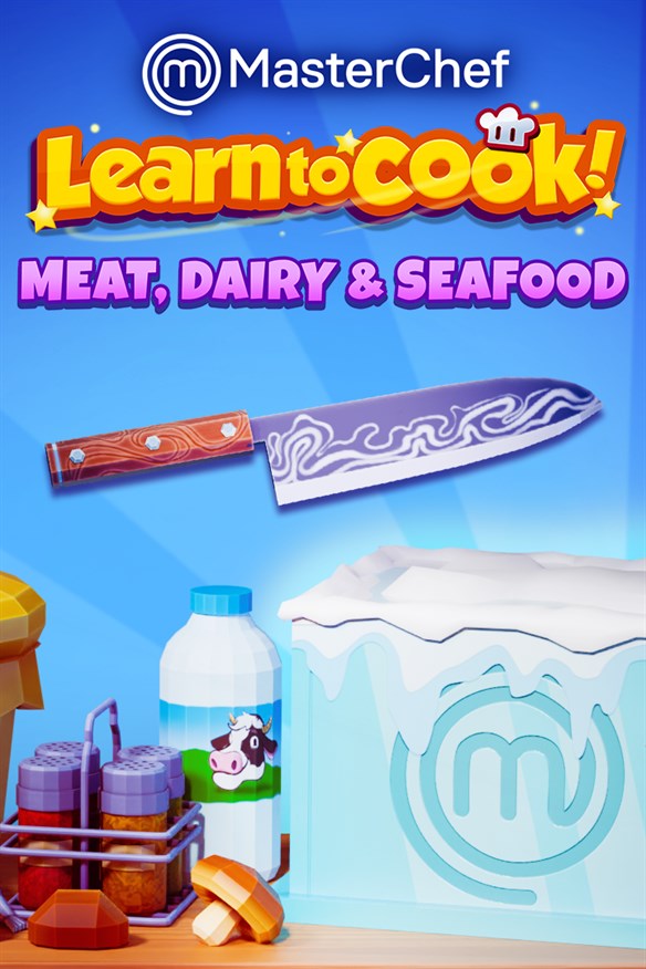 MasterChef: Learn to Cook! - Meat, Dairy & Seafood Xbox Series X|S and Xbox One cover art