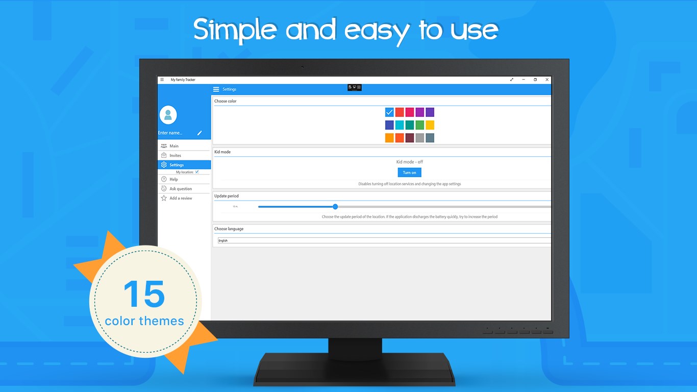 Family GPS Tracker for Windows 10 Mobile