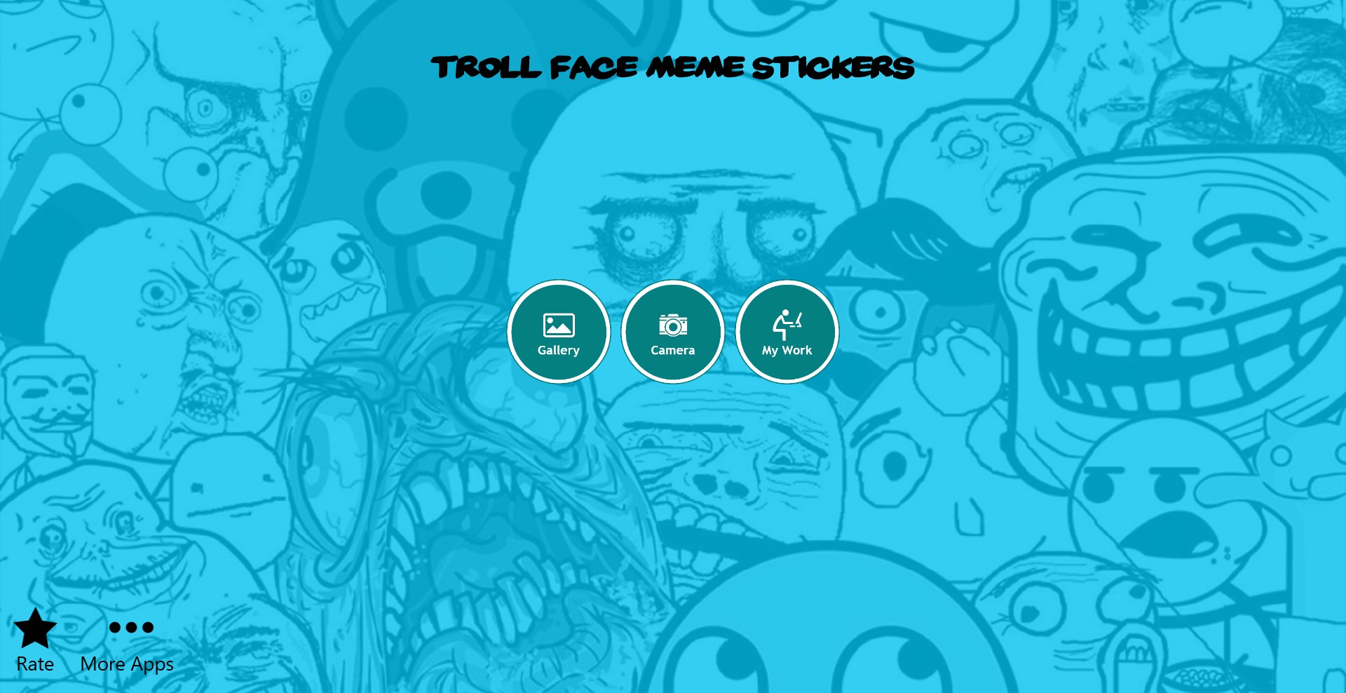 Troll Face Meme | Leggings
