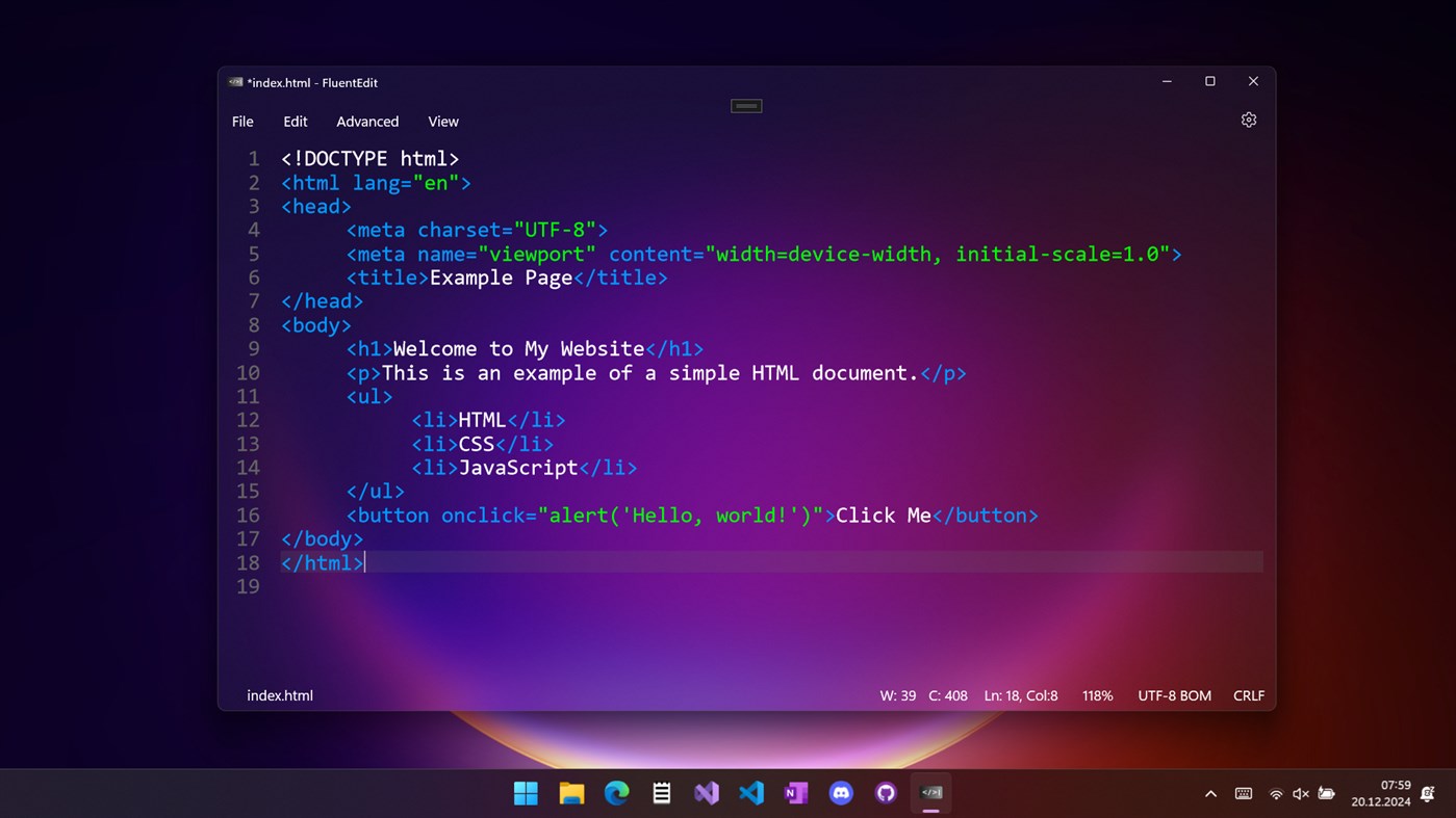 #1. FluentEdit (Windows) By: Julius Kirsch