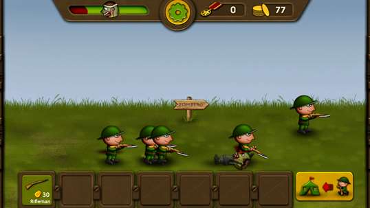 Soldiers vs Zombies Defense screenshot 7