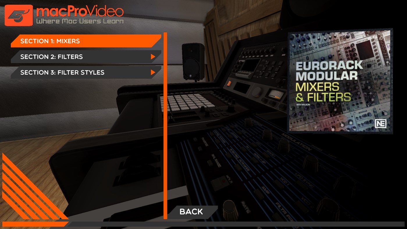 #2. Mixers and Filters Course For Eurorack Modular (Windows) 由: macProVideo.com
