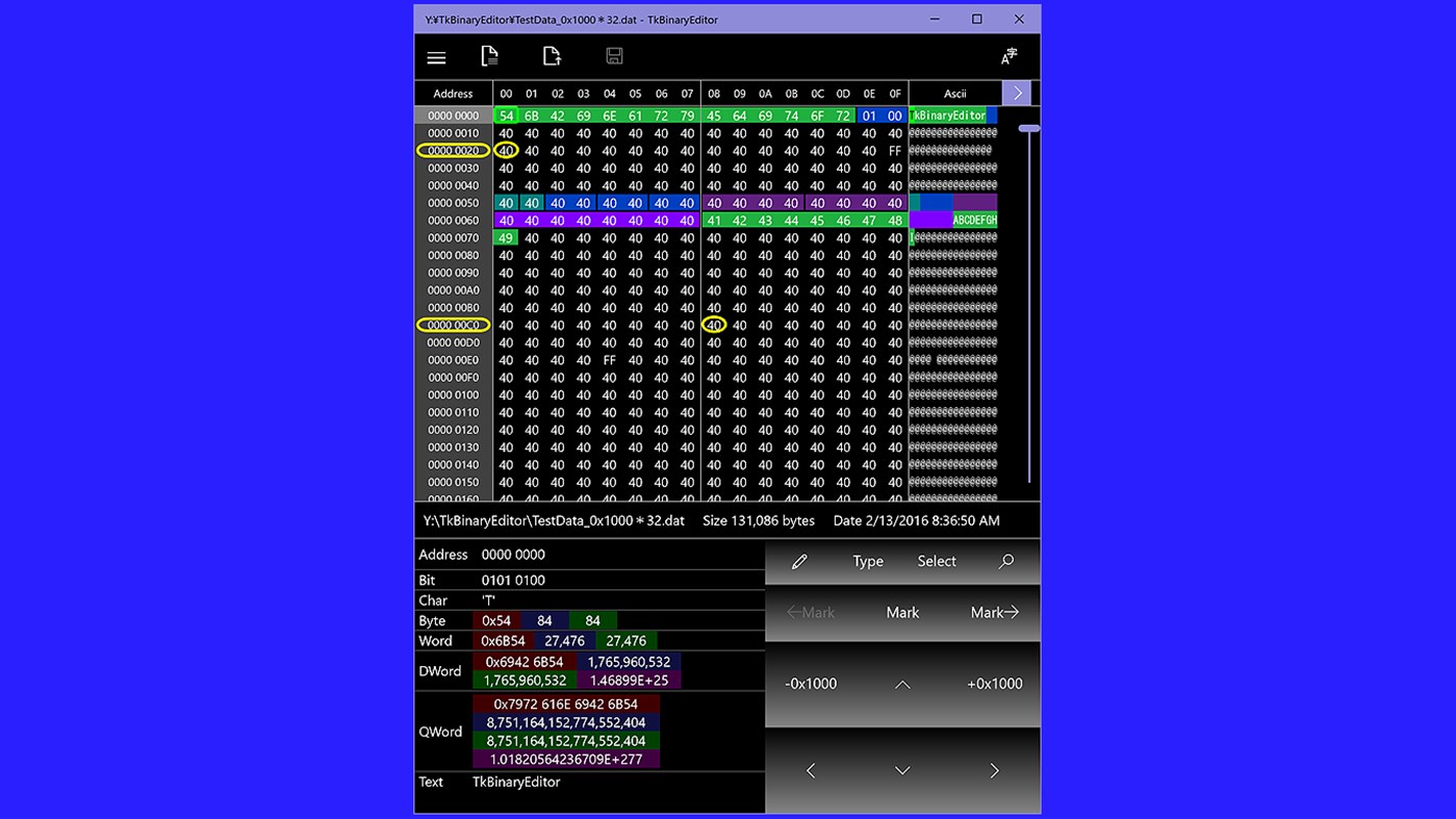 #1. TkBinaryEditor (Windows) 由: TKawawa