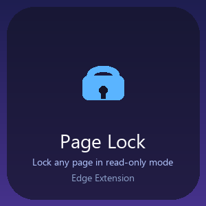 Page Lock - 页面锁定 icon
