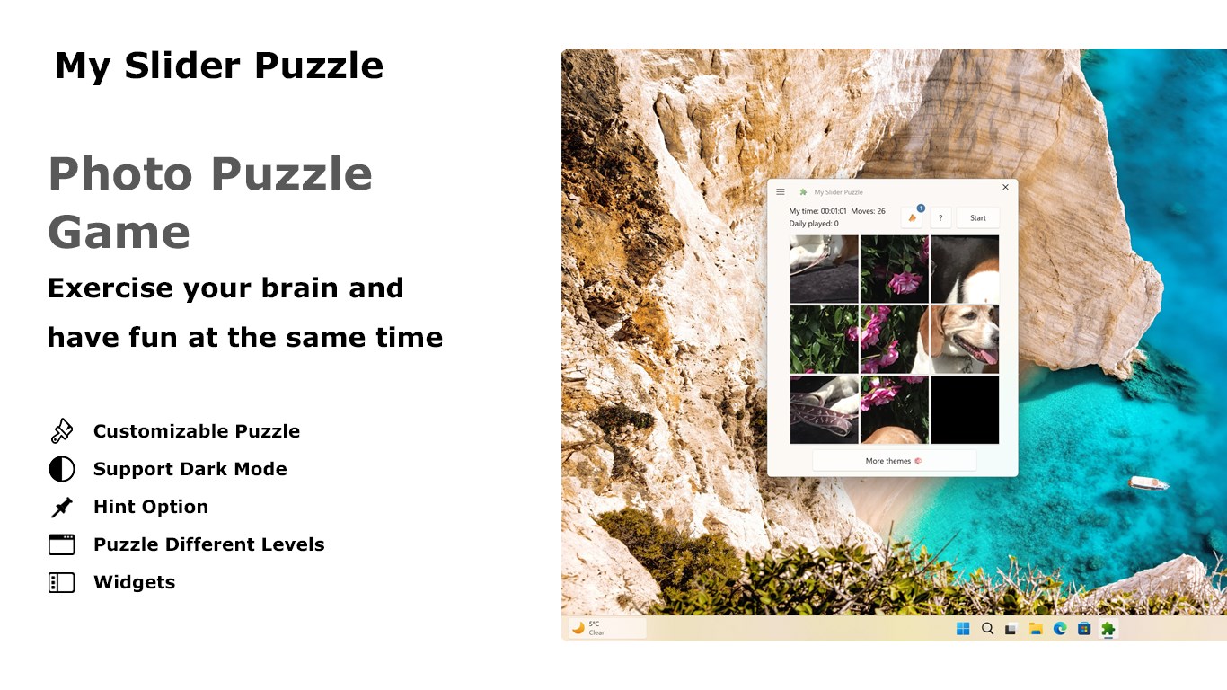 My Slider Puzzle screenshot