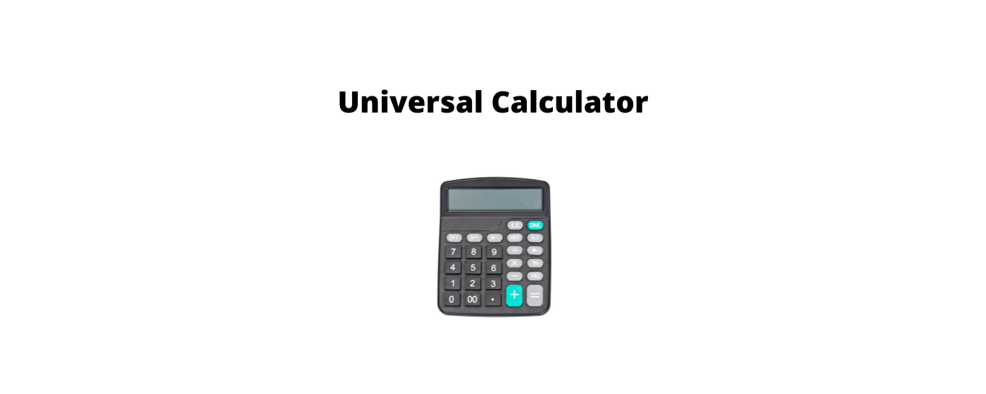 Universal Calculator marquee promo image
